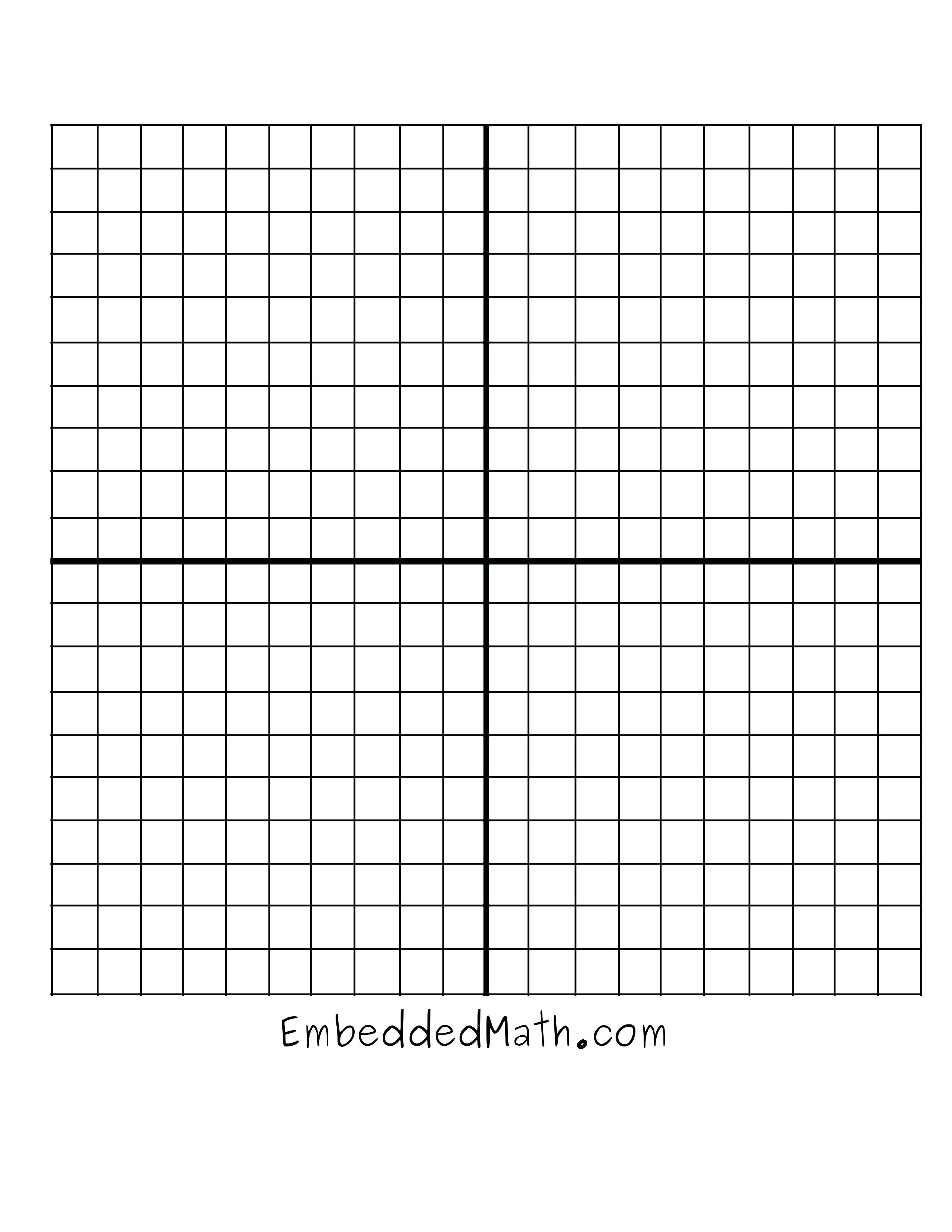 Large Square Graph Paper Math Large Coordinate Plane Grass Worksheet - Free Printable Coordinate Plane Pictures