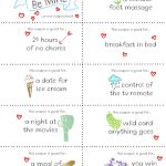 Last Minute Valentine Free Coupon Book Printable | Seasonal | Diy   Free Printable Coupon Book For Boyfriend