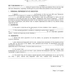 Last Will And Testament Template | Best Template Collection   Last   Free Printable Last Will And Testament Blank Forms Florida