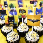 Lego Batman Cupcakes With Free Printable Toppers   Free Printable Lego Cupcake Toppers