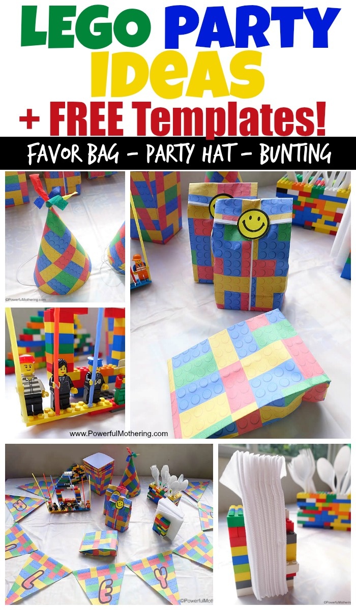 Lego Birthday Party Ideas And Free Lego Templates - Lego Party Invitations Printable Free