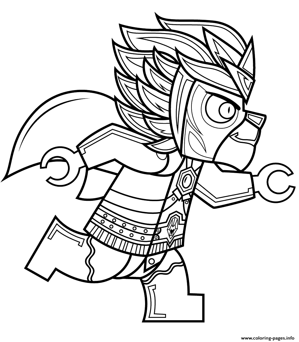 Lego Chima Laval Coloring Pages Printable - Free Printable Lego Chima Coloring Pages