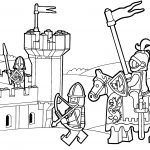 Lego Duplo Knights Coloring Page For Kids Printable Free Lego   Free Printable Pictures Of Knights