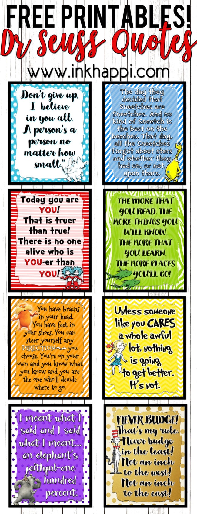 Lets Celebrate A Birthday With These Dr Seuss Printables! - Inkhappi - Free Printable Dr Seuss Quotes