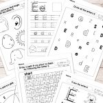 Letter E Worksheets   Alphabet Series   Easy Peasy Learners   Free Printable Letter Worksheets