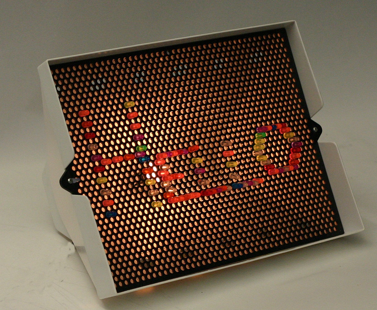 Lite-Brite - Wikipedia - Lite Brite Printable Patterns Free