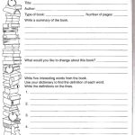 Love To Teach | Book Report Worksheet | Teacher, Student, And Parent   Free Printable Book Report Forms For Elementary Students