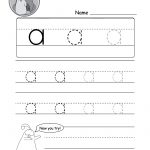 Lowercase Letter "a" Tracing Worksheet   Doozy Moo   Free Printable Alphabet Tracing Worksheets