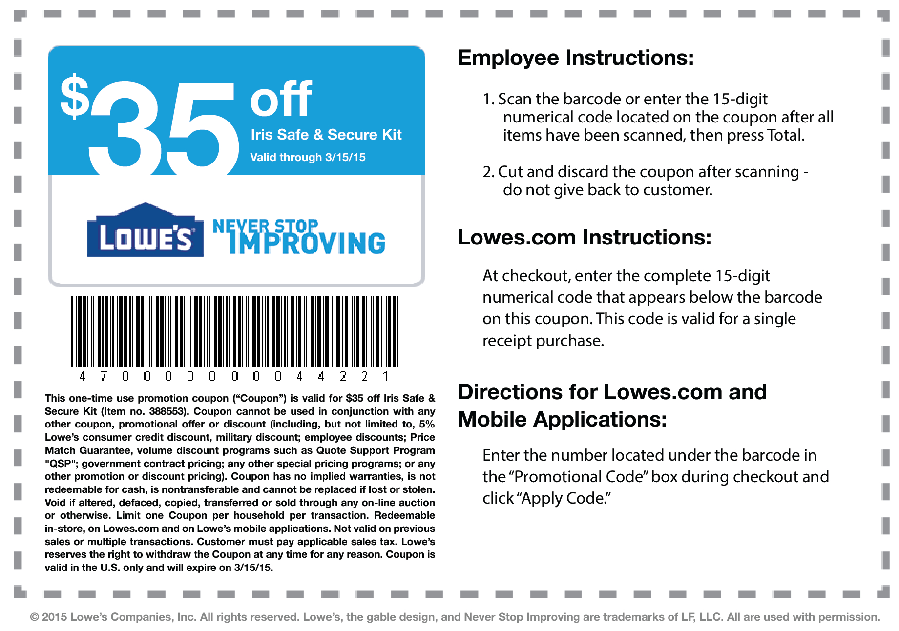Lowes Coupons Download & Print Free Printable Lowes Coupons Free