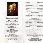 Luxury Memorial Service Program Template | Www.pantry Magic   Free Printable Funeral Program Template
