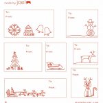 Madejoel » Holiday Gift Tag Templates   Free Printable Holiday Gift Labels
