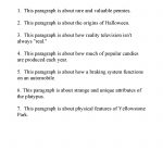 Main Idea Worksheet 1 | Answers   Free Printable Main Idea Worksheets