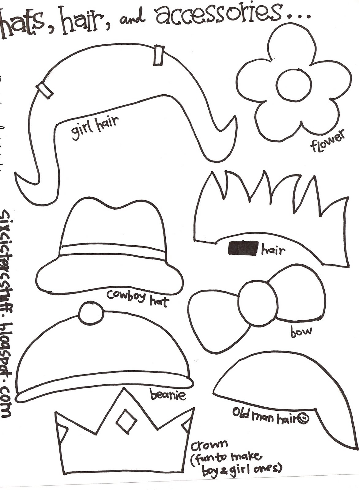Make Your Own Monster Puppets Printable Pattern | Six Sisters&amp;#039; Stuff - Free Printable Monster Templates