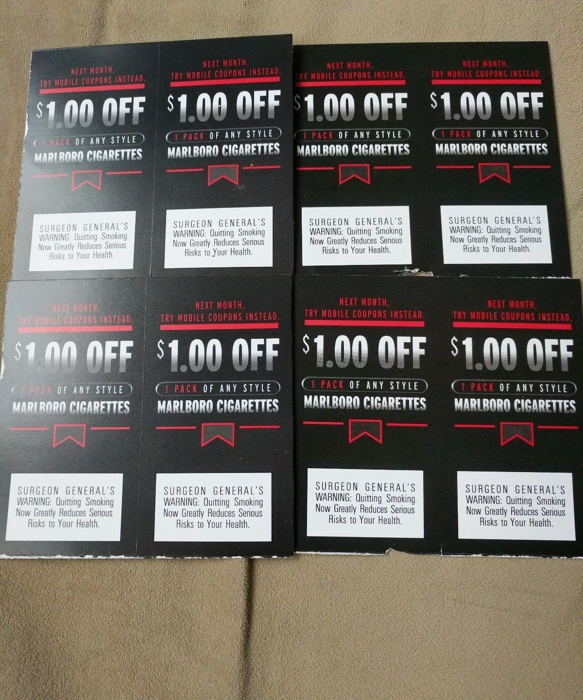 Marlboro Cigarette Coupons (#142982483313) - Gift Cards &amp;amp; Coupons - Free Printable Cigarette Coupons