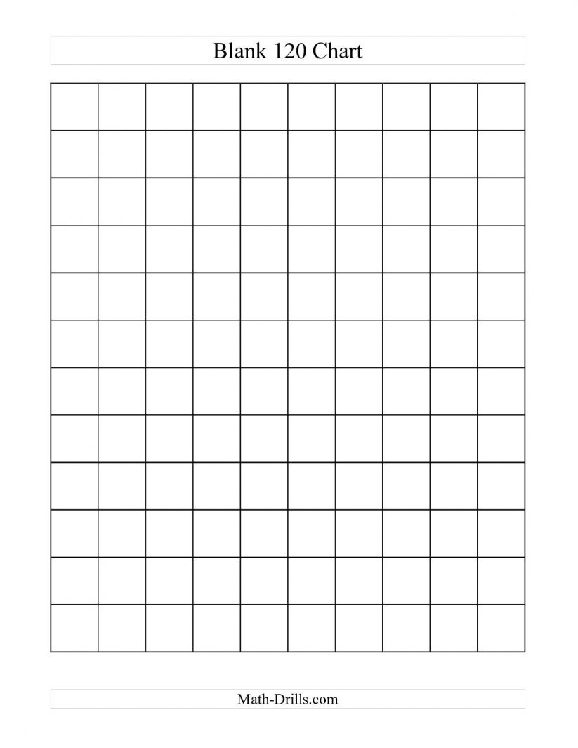 Free Printable Numbers Chart 1 100 Μαθηματικά Α΄ Δημοτικού Free