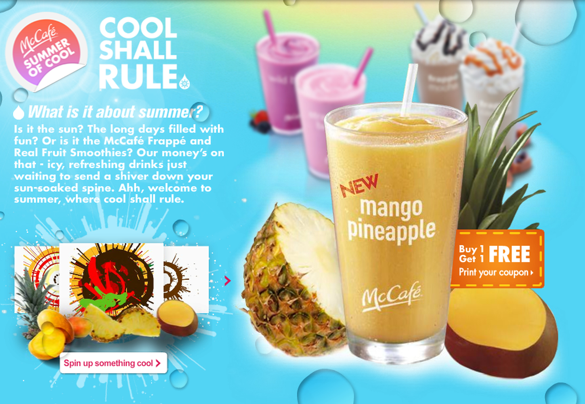 Mcdonald&amp;#039;s Bogo Printable Coupon On Frappes Or Smoothies - Al - Free Mcdonalds Smoothie Printable Coupon