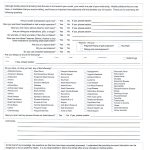 Medical History Form Printable – Medical Form Templates   Free Printable Medical History Forms