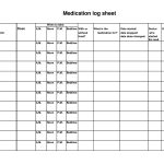 Medication Log Sheet Template | Cabin | Medication Log, Medication List   Free Printable Medication Log Sheet