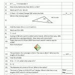 Mental Maths Tests Year 6 Worksheets   Year 6 Maths Worksheets Free Printable