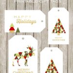 Merry And Bright Printable Gift Tags | Christmas | Christmas Gift   Free Printable Christmas Gift Tags