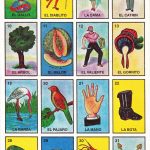 Mexican Loteria Cards, The Complete Set Of 10 Tablas, Printable   Free Printable Loteria Cards