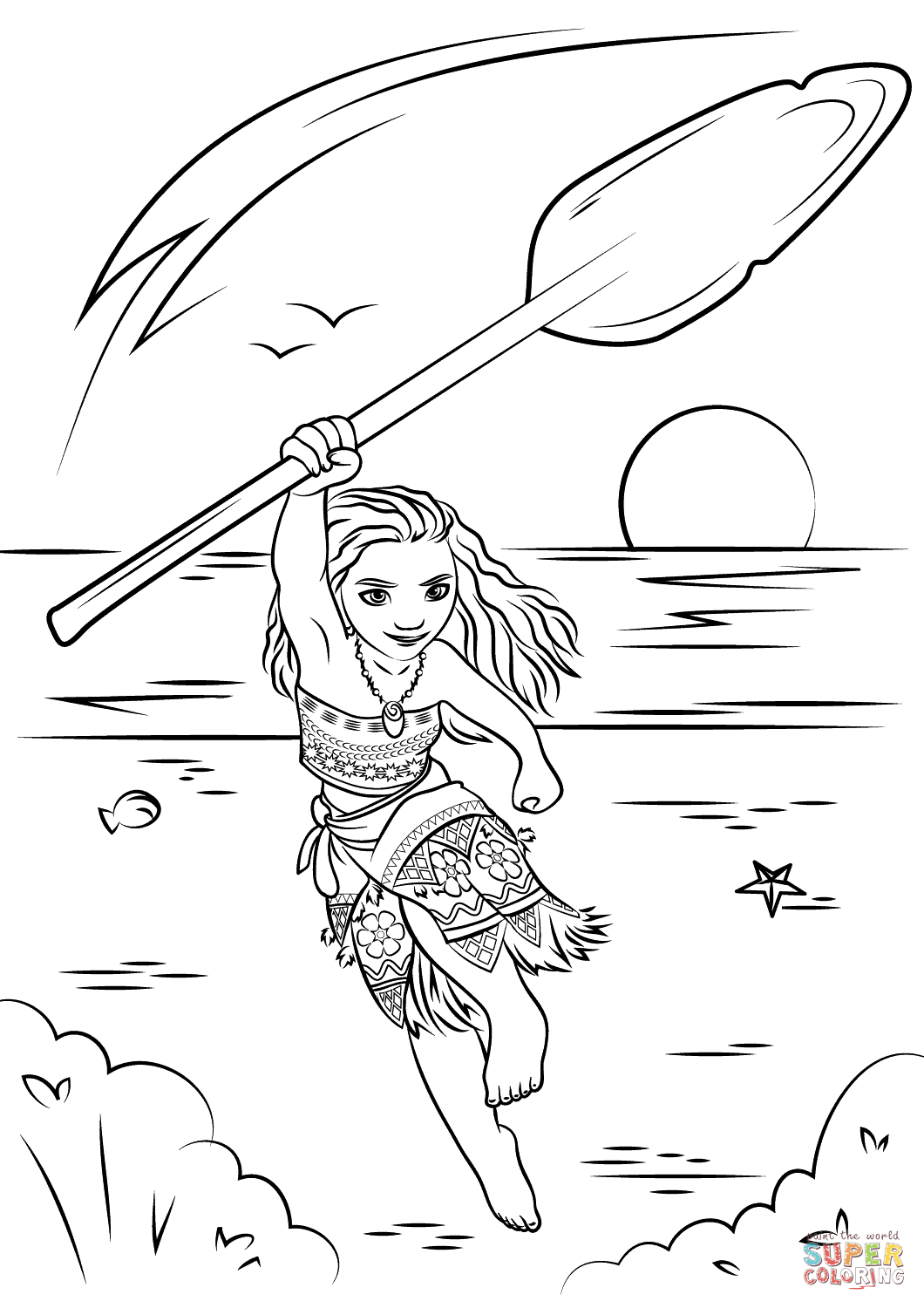 Moana Coloring Page | Free Printable Coloring Pages - Moana Coloring Pages Free Printable