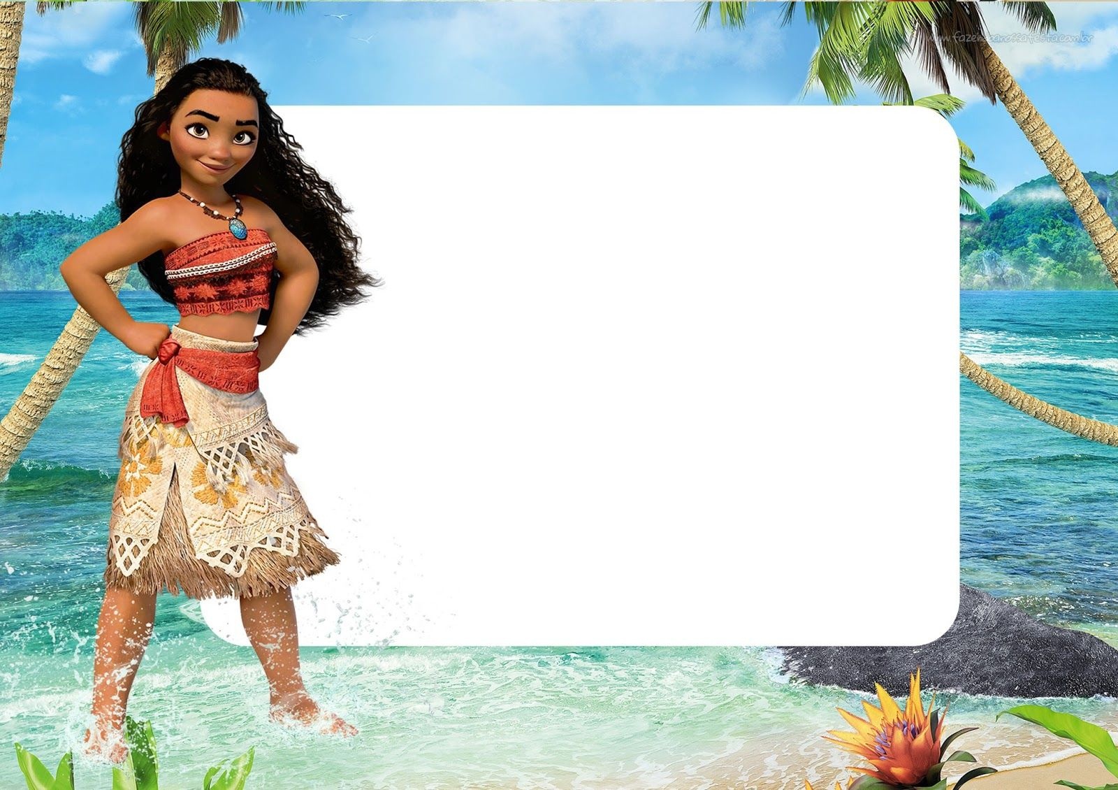 Moana: Free Printable Invitations. | Party Ideas | Moana Birthday - Free Printable Moana Banner