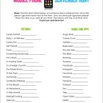 Mobile Phone Scavenger Hunt   Free Printable | A Fierce Flourishing   Over The Hill Games Free Printable