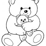 Mom And Baby Bear | Print. Color. Fun! Free Printables, Coloring   Teddy Bear Coloring Pages Free Printable