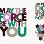 Mom Mart: Star Wars Wall Art Free Printables #freeprintable   May The Force Be With You Free Printable