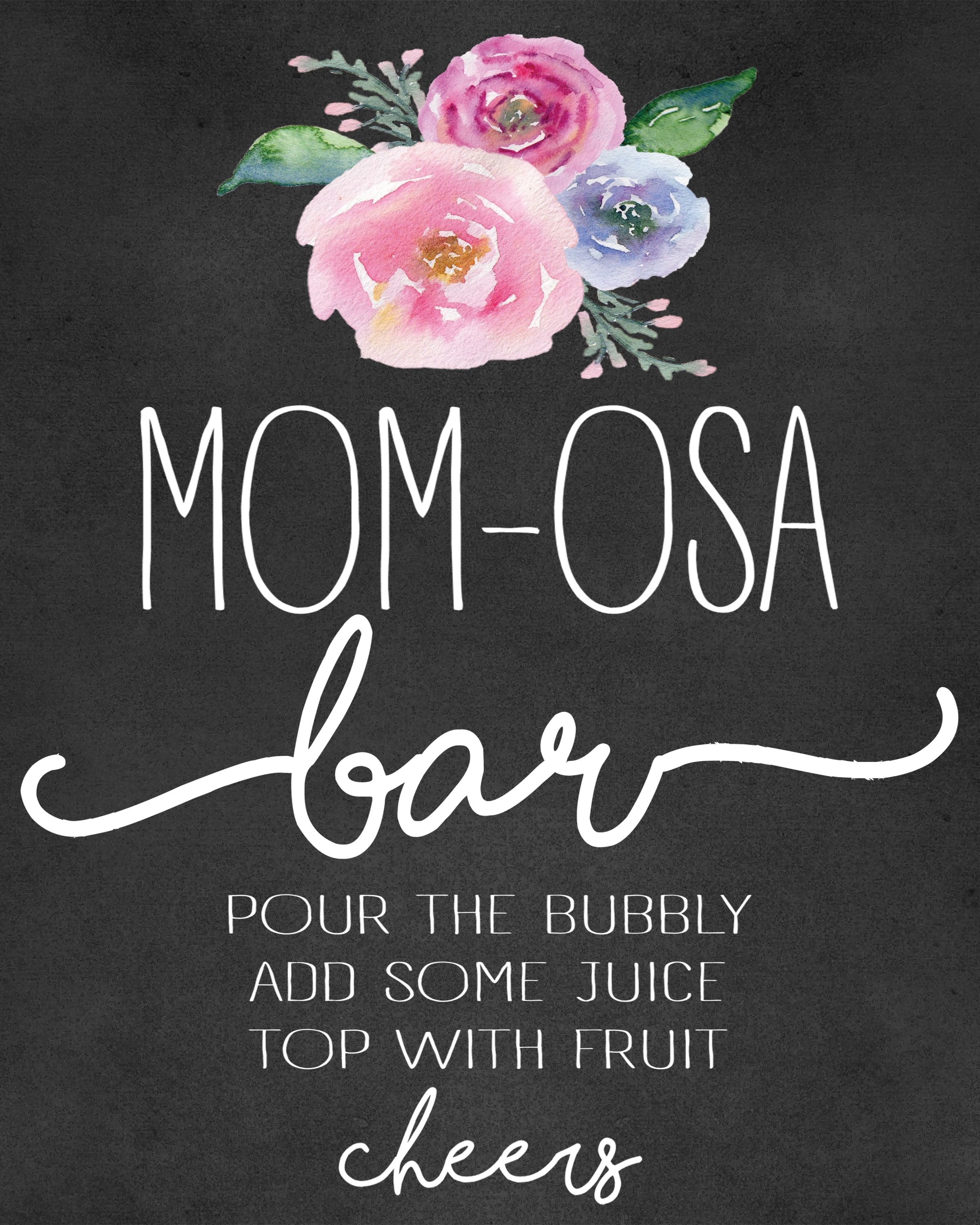 Mimosa Bar Sign Printable Free Printable Word Searches