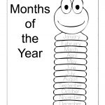 Months Of The Year   Spelling, Tracing And Chart | Teaching   Free Printable Months Of The Year Chart