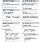 Moving Checklist   Free Printable Download | Moving Cards In 2019   Free Printable Change Of Address Cards