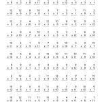 Multiplication Facts Worksheets | Multiplication Facts To 144 No   Free Printable Multiplication Worksheets