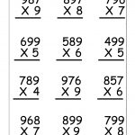 Multiplication Worksheets For 5Th Grade | Worksheetfun   Free   Free Printable Multiplication Worksheets For 4Th Grade