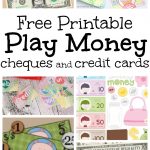 Musings Of An Average Mom: Pretend Play Money   Free Printable Play Money