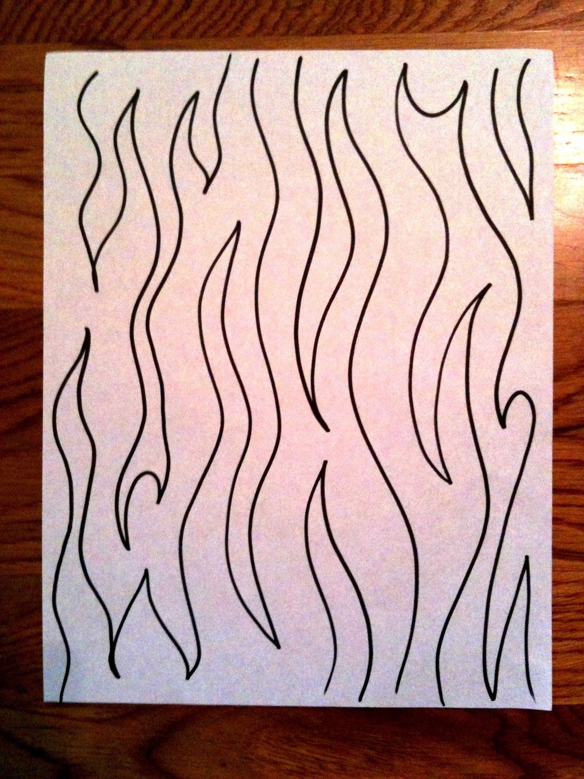 Neat Quilting Pattern &amp;quot;meandering Flames&amp;quot;  (Would&amp;#039;ve Looked Good - Free Printable Pantograph Patterns