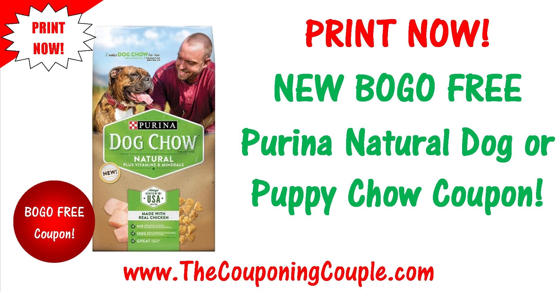 New Bogo Free Purina Natural Printable Coupon ~ Print Now! - Free Printable Nature Made Vitamin Coupons
