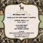 Nice Unique Ideas For Camo Baby Shower Invitations Free Templates   Free Printable Camo Baby Shower Invitations