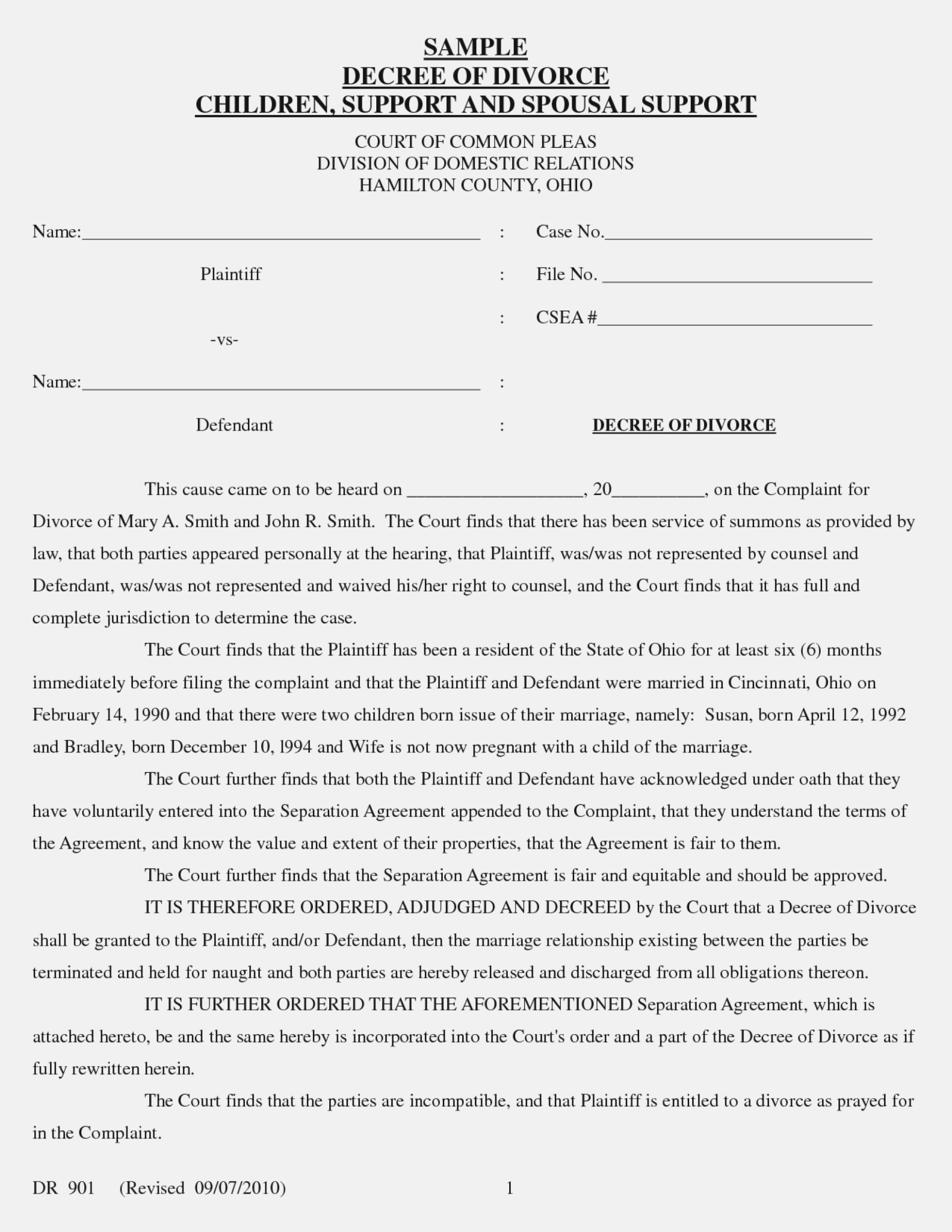 How To Serve Divorce Papers In Nj Divorce Papers Nj Free Printable