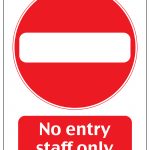 No Entry Signs | Poster Template   Free Printable No Entry Sign