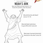 Noah's Ark Worksheet And Coloring Page | Bible Study For Kids   Free Printable Children&#039;s Bible Lessons Worksheets