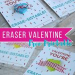 Non Candy Printable Valentine Perfect For The Classroom: “You're   Free Printable School Valentines Cards
