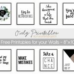 Only Printables | 8 Free Printables For Your Walls   Free Printable Artwork For Home