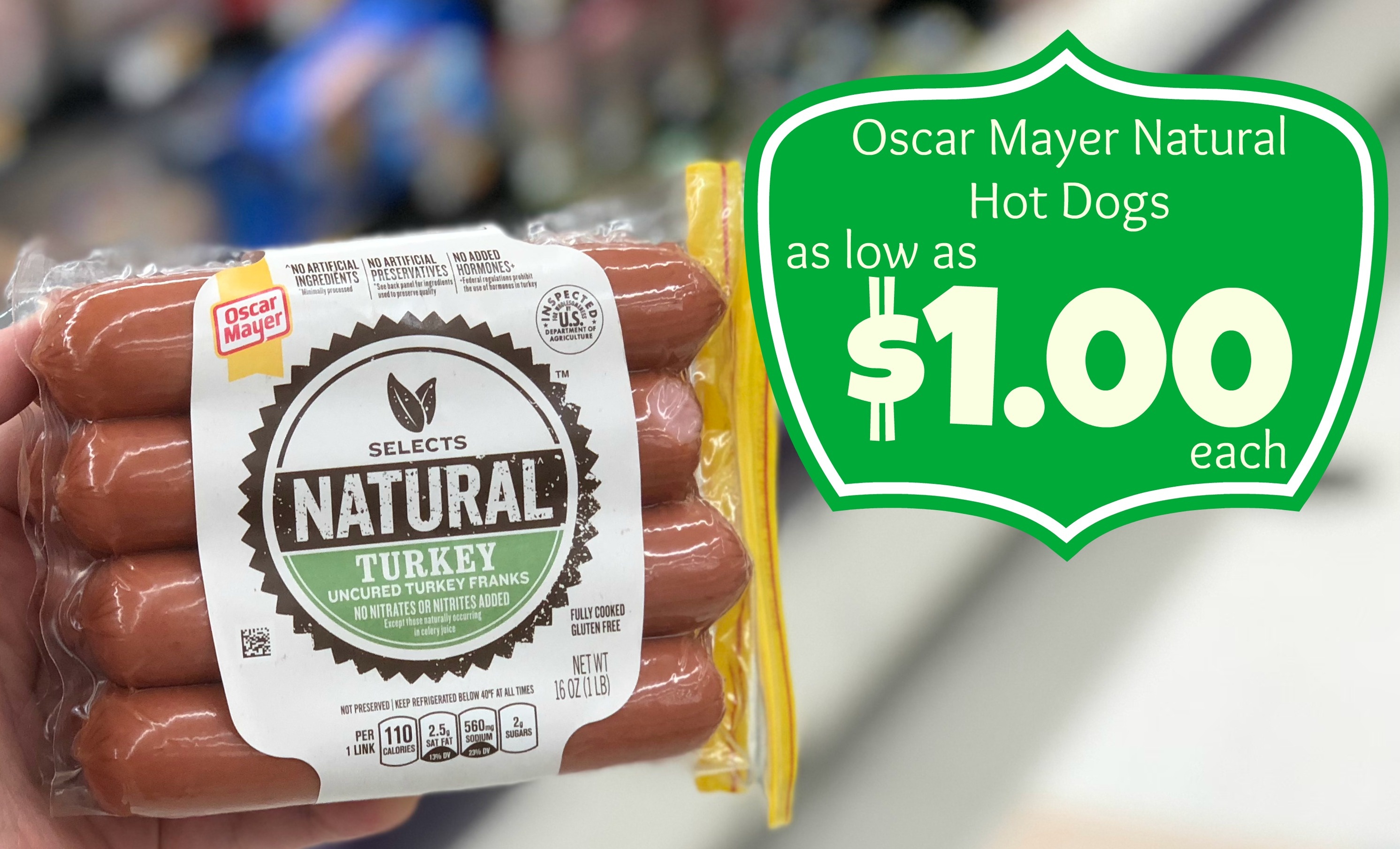 Oscar Mayer Natural Hot Dogs As Low As $1.00 Each At Kroger - Free Printable Oscar Mayer Coupons