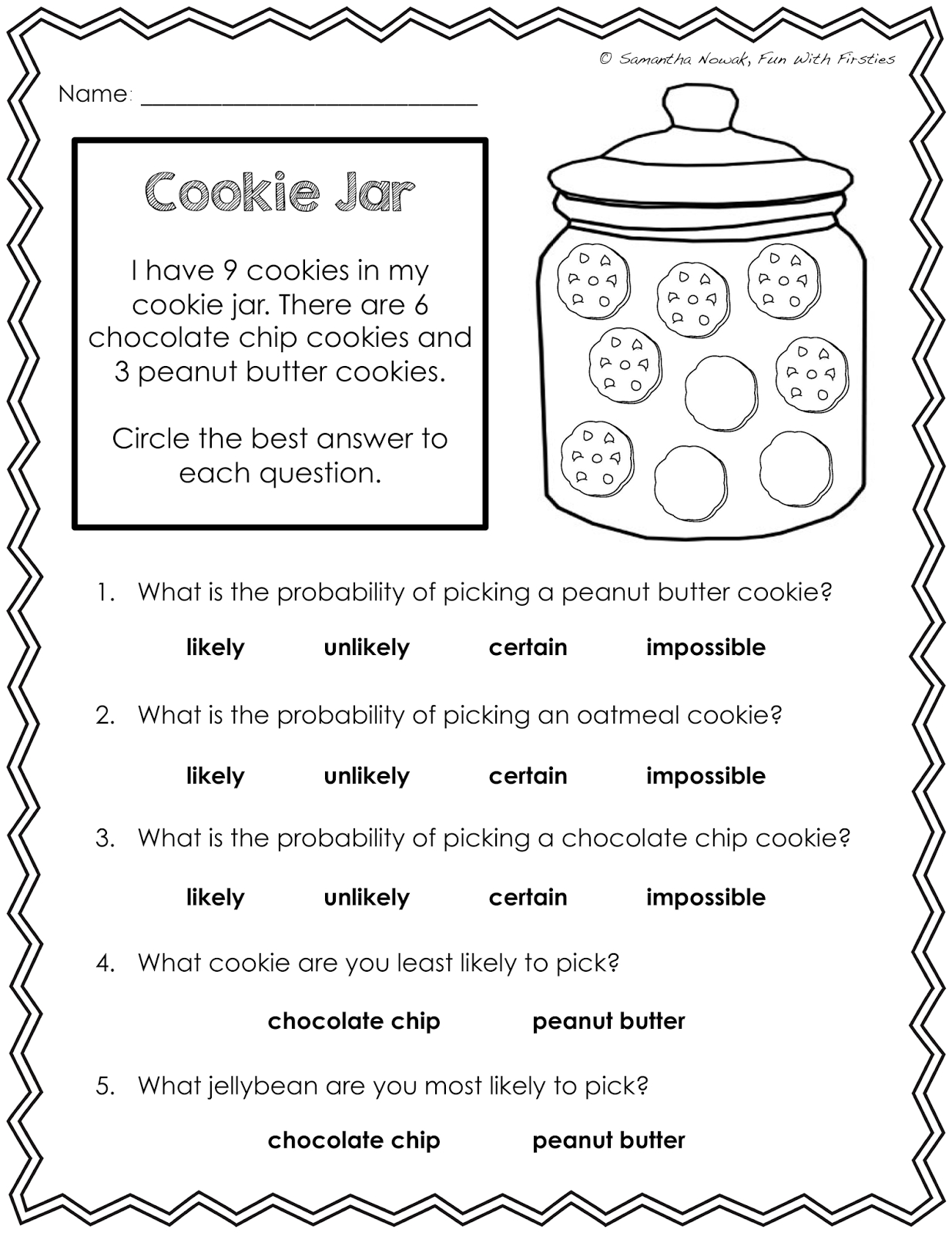 Grade 7 Probability Worksheets