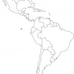 Outline Map Of South America 5   World Wide Maps   Free Printable Outline Map Of North America
