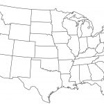Outline Map Of Us And Travel Information | Download Free Outline Map   Free Printable Outline Map Of United States