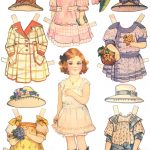 Paper Dolls And Paper Doll Dresses   Printable From Kid Fun     Free Printable Paper Dolls