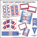 Paper Perfection: Free "minute To Win It" Birthday Party Invitation   Free Printable Minute To Win It Invitations